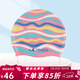 英發(fā)（YINGFA）英發(fā)游泳帽男款時(shí)尚印花彈力硅膠不勒頭泳帽女士長(cháng)發(fā)護耳防水泳帽 C0080-08