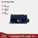 蔻馳（COACH）【品牌直供】女士TABBY26中號單肩斜挎包藍色CW607禮物