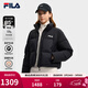 FILA 斐樂(lè )楊冪同款女士羽絨服冬季新款防潑水短款RGB多彩羽絨外套 正黑色-BK M 165/84A/M