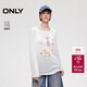 ONLY 2026春季輕薄萌寵印花oversize柔軟長(cháng)袖T恤女|126102016