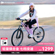 KinderKraftKK兒童自行車(chē)6-12-15歲學(xué)生單車(chē)青少年男女孩山地車(chē)24寸紫變速