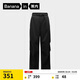 蕉內（Bananain）熱皮5系女士工裝闊腿長(cháng)褲子休閑運動(dòng)褲秋冬季加厚加絨寬松女裝