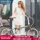 大行（DAHON）D7折疊自行車(chē)20英寸7速復古折疊車(chē)成人男女士學(xué)生單車(chē)HAC071 橄欖綠