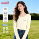 班尼路（Baleno）韓系復古亨利領(lǐng)長(cháng)袖T恤女春秋季2026新款修身內搭打底衫上衣顯瘦