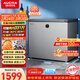 澳柯瑪（AUCMA）智慧眼系列230升單溫風(fēng)冷無(wú)霜小冷柜 家用冰箱臥式冷藏柜冷凍柜一級能效 BC/BD-230WSD 以舊換新