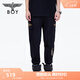 BOY LONDON春季男女同款多口袋褲子印花休閑時(shí)尚運動(dòng)工裝褲N34005 黑色 S