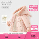 戴維貝拉（DAVE＆BELLA）女童棉服保暖連帽上衣加厚兒童外套冬裝新款小童服裝洋氣寶寶棉衣 粉色【現貨】 110 cm（建議身高100-110cm）