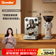 格米萊（Gemilai）貓頭鷹G3006H咖啡機 家用半自動(dòng)咖啡機小家電意式濃縮 雙泵雙加熱 【咖磨套裝】3006H水鏡銀+9015C平刀