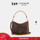 蔻馳（COACH）【禮物】奧萊女士女包LAUREL 30號單肩包腋下斜挎包流浪包通勤 IM/松露色 混合色