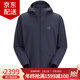 始祖鳥(niǎo)（ARC'TERYX）Gamma Lightweight 戶(hù)外男士輕量防風(fēng)休閑透氣軟殼衣連帽夾克外套 Black Sapphire/藍黑色（經(jīng)典款） L（80kg-90kg）尺碼偏大
