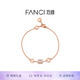范琦（Fanci）幸運小蠻腰手鏈玫瑰金表白女銀生日表白紀念日禮物送女友