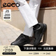 愛(ài)步（ECCO）經(jīng)典百搭厚底休閑鞋基礎簡(jiǎn)約板鞋 街頭720男鞋系列520814 黑色41