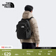 北面（The North Face）雙肩背包情侶款大容量書(shū)包舒適通勤電腦倉旅行包25秋冬上新|8B1Z KX7/宇宙黑 25升/450*340*185mm