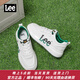 Lee男鞋春季新款男士休閑鞋時(shí)尚厚底運動(dòng)板鞋舒適百搭白色鞋子男潮鞋 綠色 【透氣款】 40 【偏大/請拍小一碼】