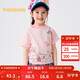 巴拉巴拉寶寶打底衫嬰兒t恤男童短袖女上衣2025夏季寬松時(shí)尚208225117221