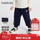 巴拉巴拉寶寶長(cháng)褲男童工裝束腳褲秋冬2025休閑褲【商場(chǎng)同款】201425108115