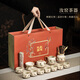 祥業(yè)敦煌飛天汝窯功夫茶具套裝家用高檔泡茶壺茶杯喬遷公司商務(wù)伴手禮 汝窯敦煌飛天茶壺六杯9件套+禮盒