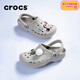 卡駱馳（CROCS）洞洞鞋夏季新款男款沙灘鞋涼鞋情侶拖鞋貝雅男鞋女鞋10126 卵石-2V3（建議拍小一碼） 37 -38(230mm)