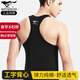 七匹狼男士背心男生純棉工字緊身打底汗衫夏季運動(dòng)健身打底無(wú)袖吊帶內穿 【彈力純棉 工字版型】黑色 L /170(建議體重110-130斤)