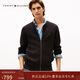 Tommy Hilfiger【含羊毛】秋冬男裝商務(wù)休閑青年針織夾克棒球開(kāi)衫毛衣外套