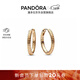 潘多拉（PANDORA）[新年禮物]鍍金小號串飾耳環(huán)小巧生日禮物送女友
