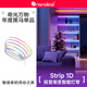 NANOLEAF奇光萬(wàn)物1D拾音漸變智能燈帶Siri聲控客廳跑馬led電競房氛圍燈條 5米套裝