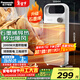 松下（Panasonic）取暖器暖風(fēng)機家用導熱電暖器浴室電暖氣節能臥室大面積熱風(fēng)機立式烤火爐辦公室便攜電暖風(fēng)扇熱風(fēng)機 石墨烯升級款機械版DS-P2051CW