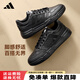 阿迪達斯（adidas）男鞋板鞋春夏季新款黑色滑板鞋潮流百搭輕便休閑鞋運動(dòng)鞋情侶鞋 黑色JS4361【官方正品 假一賠十】 41