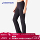 迪卡儂速干運動(dòng)褲女春秋季針織衛褲瑜伽休閑褲黑色M-2455336