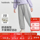 巴拉巴拉balaOne童裝兒童加絨褲子女童運動(dòng)長(cháng)褲2025冬裝保暖208425108004