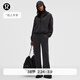 lululemon丨Brushed Softstreme 女士拉絨中褶闊腿褲 *常規款 LW5HLSS 黑色 線(xiàn)上專(zhuān)享 S