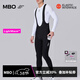 MBO LightWarm?男子秋冬儲物抓絨背帶騎行長(cháng)褲 雙箭頭T160C 黑色-A款【官補7折】【10-22℃】 L