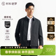 襯衫老羅[風(fēng)尚六號]春季行政夾克男綿羊毛翻領(lǐng)男士外套247X0J508N 深灰色 3XL 54（體重166-185斤）