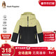 暇步士（Hush Puppies）童裝兒童三防加絨風(fēng)衣男女童戶(hù)外保暖厚外套 鉆石黑   140   