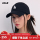 MLB帽子男女棒球帽鴨舌帽軟頂新年情人節禮物3ACP7701N-07BKS