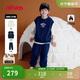 NEW BALANCE4-14歲男女童春秋新品套裝時(shí)尚背心三件套