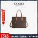COOGI包包女款輕奢侈女士手提斜跨子母包生日新年情人節禮物送女友老婆 咖啡色（C356218336）