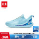 安德瑪（Under Armour）【庫里12】?jì)和湍ネ笟饣@球鞋男女童耐磨籃球鞋3028501 藍色38.5