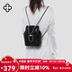 CASSILE卡思樂(lè )雙肩包女鏈條大容量輕奢大學(xué)生手提背包送禮生日情人節禮物 黑色