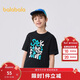 巴拉巴拉童裝兒童短袖T恤男童女童上衣寶寶2025夏裝吸濕速干208225117219