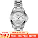 卡西歐(CASIO)女式手表 鋼帶指針石英腕表 白盤(pán)鋼帶LTP-1215A-7A