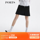PORTS寶姿女裝春夏新品半身裙SM8S029MFQ033 黑色混色 S (4)