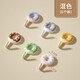 葉余甜甜圈掛鉤6個(gè)裝免打孔強力承重廚房浴室無(wú)痕粘鉤門(mén)后墻壁收納鉤 甜甜圈掛鉤 混色6個(gè)裝