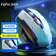 英菲克（INPHIC）F9無(wú)線(xiàn)游戲鼠標有線(xiàn)藍牙三模辦公鼠標右手型 硬件宏 臺式電腦筆記本2.4G便攜 12800DPI V2輕音版