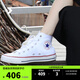 匡威（Converse）官方All Star經(jīng)典帆布男女高幫休閑運動(dòng)小白鞋101009 101009/白色 37