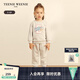 Teenie Weenie  Kids小熊童裝秋季款女寶寶休閑百搭衛衣衛褲兩件套 花灰色 100 cm