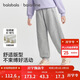 巴拉巴拉balaOne童裝兒童加絨褲子女童運動(dòng)長(cháng)褲2025冬裝保暖208425108004