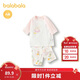 巴拉巴拉寶寶睡衣新生兒家居套裝男童夏裝薄款女2025可愛(ài)舒適208225134201