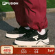 FILA FUSION 斐樂(lè )潮牌章昊同款女鞋滑板鞋2025年厚底帆布鞋女運動(dòng)鞋
