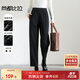 尚都比拉冬季休閑松緊腰加絨舒適保暖輕運動(dòng)哈倫小腳褲